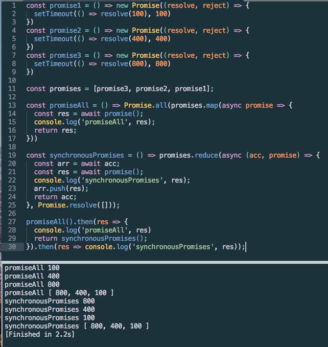 Synchronous Promises / Async / Await | by Colin McDonald | Medium