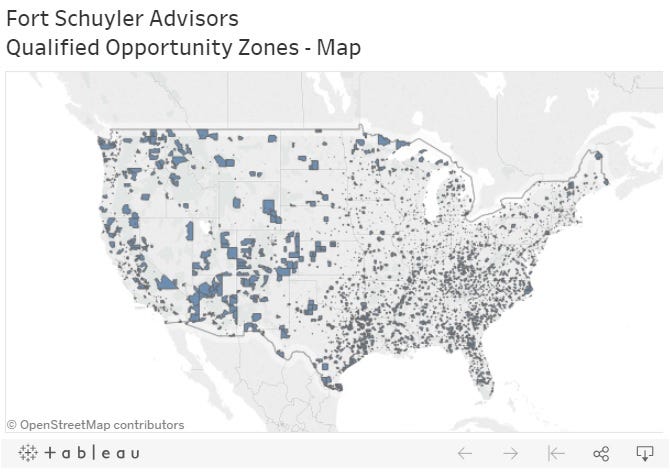Map Of Opportunity Zones Qualified Opportunity Zones Map. Qualified Opportunity Zones Are Areas… |  By Paul Mangione | Medium