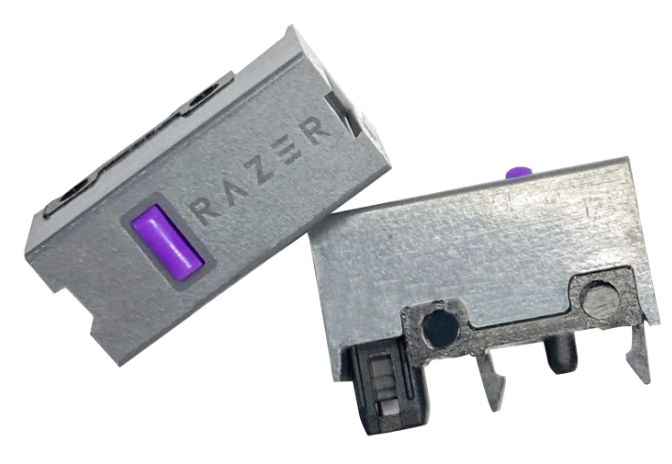 The Razer optical switch v2 found in the Naga X