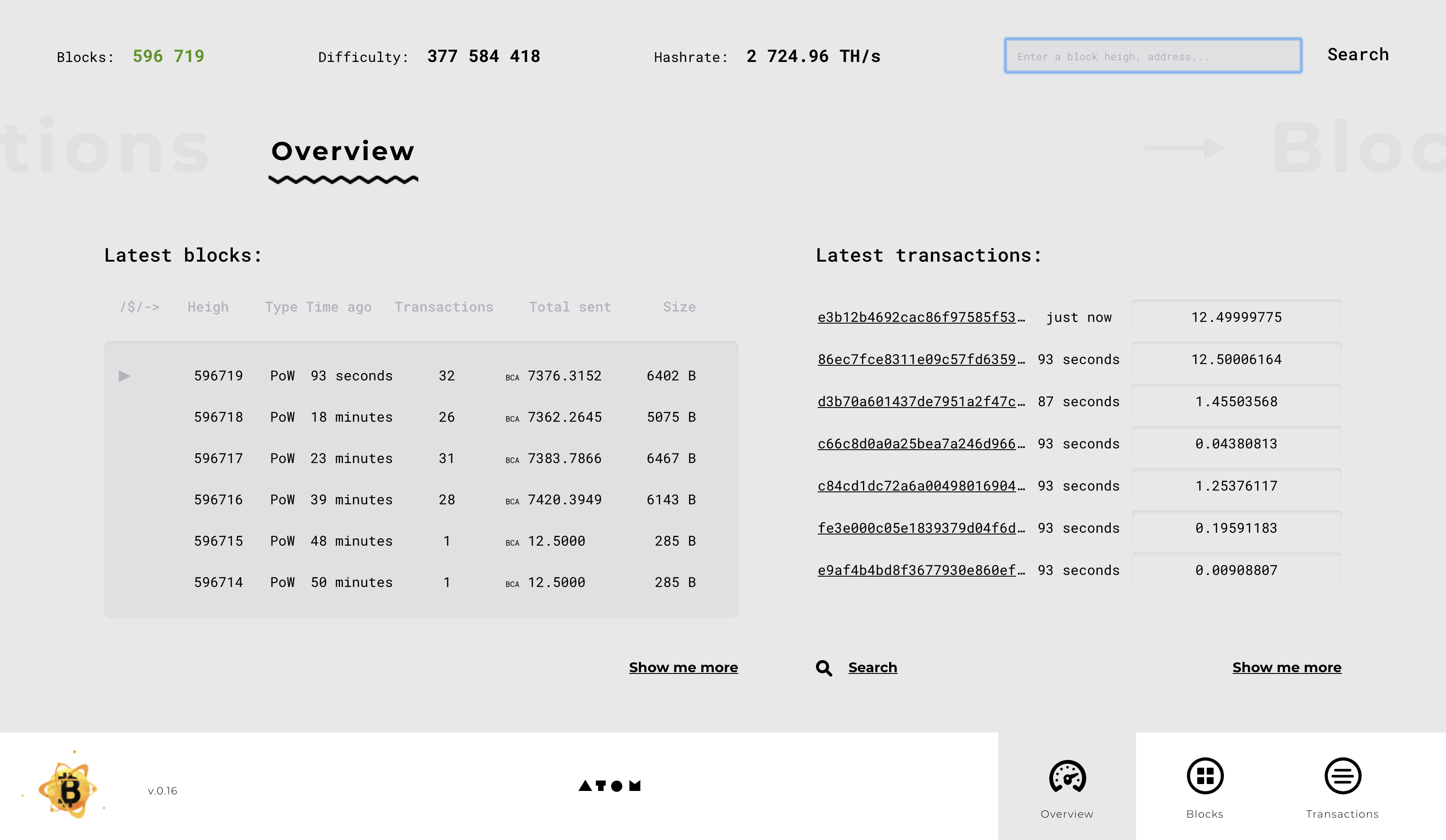 Bitcoin Atom Has Released Its New Block Explorer - Bitcoin Atom ...