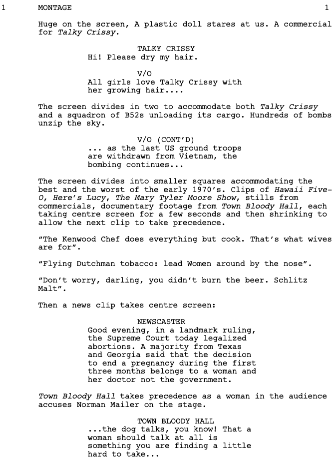 Page One Battle Of The Sexes 17 Go Into The Story