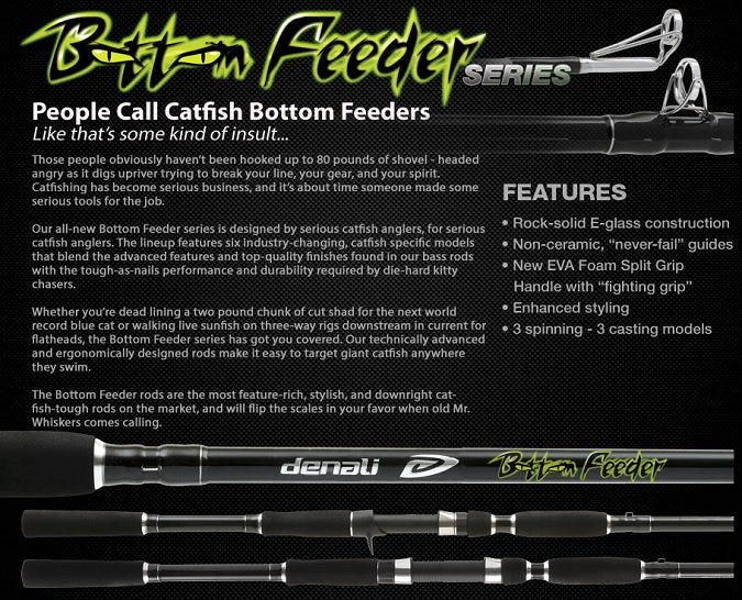 Re Denali Bottom Feeder Casting Rod For Catfish Http Ift Tt