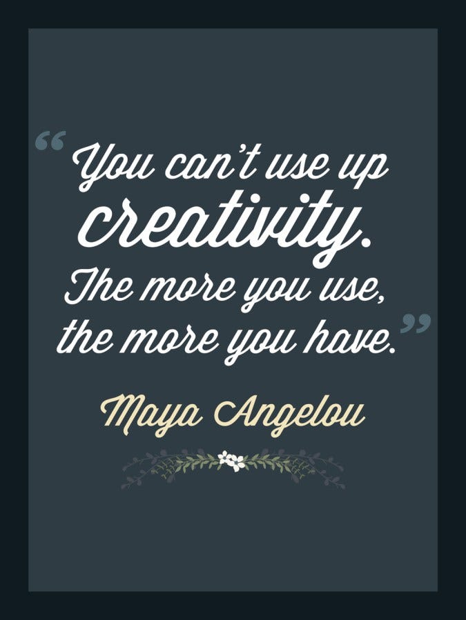 You Can T Use Up Creativity You Can T Use Up Creativity The More By Kevin Chung Medium