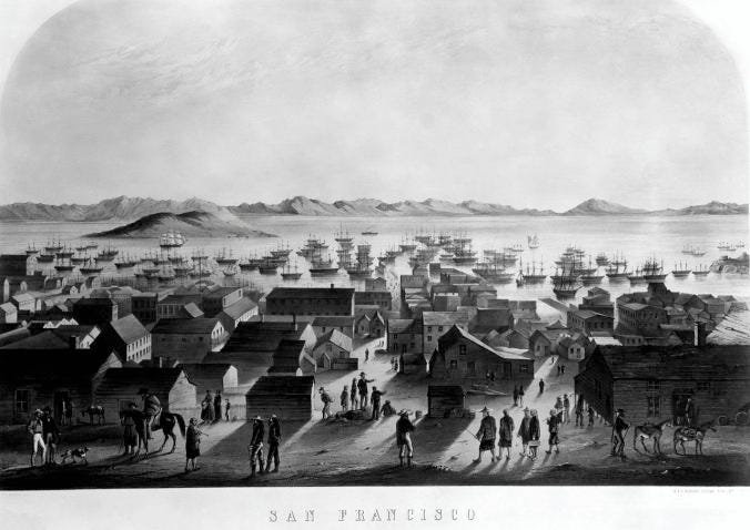 Back 167 168 Years In 1848 To 1849 The 49ers Started To Come To California By Marinfields Medium