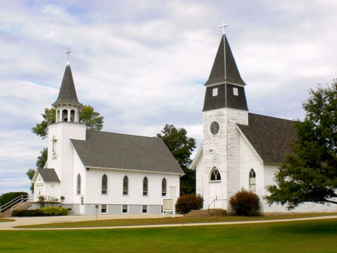 The Parable of the Two Churches. Inspired by the Lectionary Text of the
