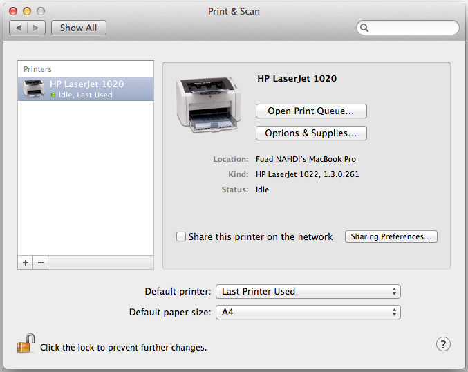 How install HP Laser 1020 on Mac | by Parker | Medium