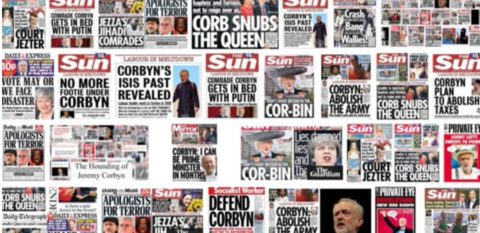 The News Versus Jeremy Corbyn