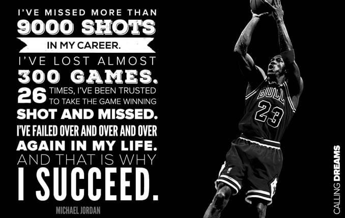 Michael Jordan : I failed, that is why I succeed | by Tom McCallum | Medium