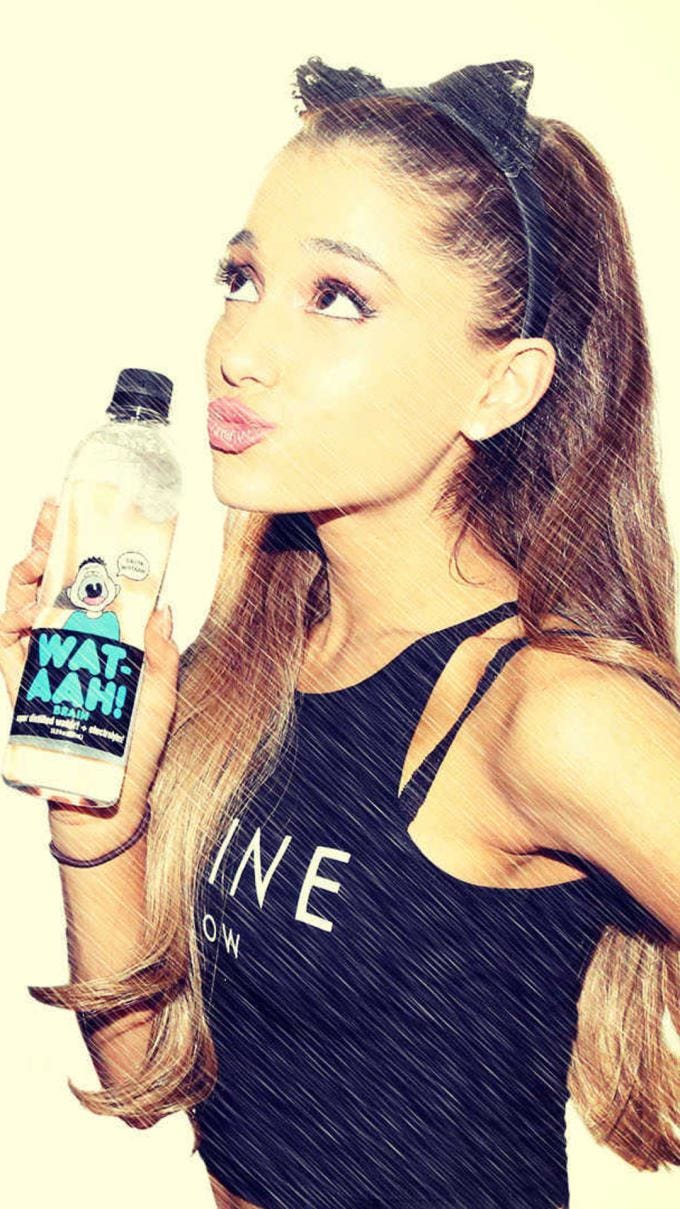 アリアナグランデ Ariana Grande By Iphone Wallpaper Medium