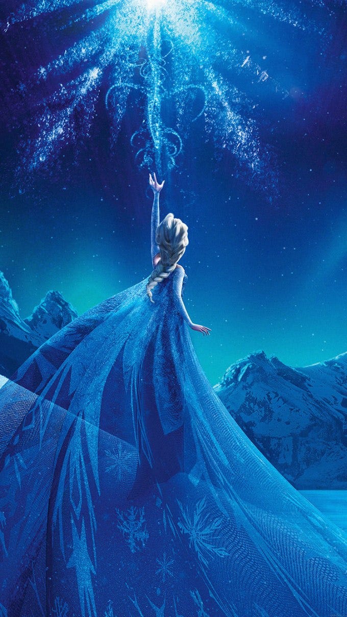 アナと雪の女王 Frozen 04 By Iphone Wallpaper Medium
