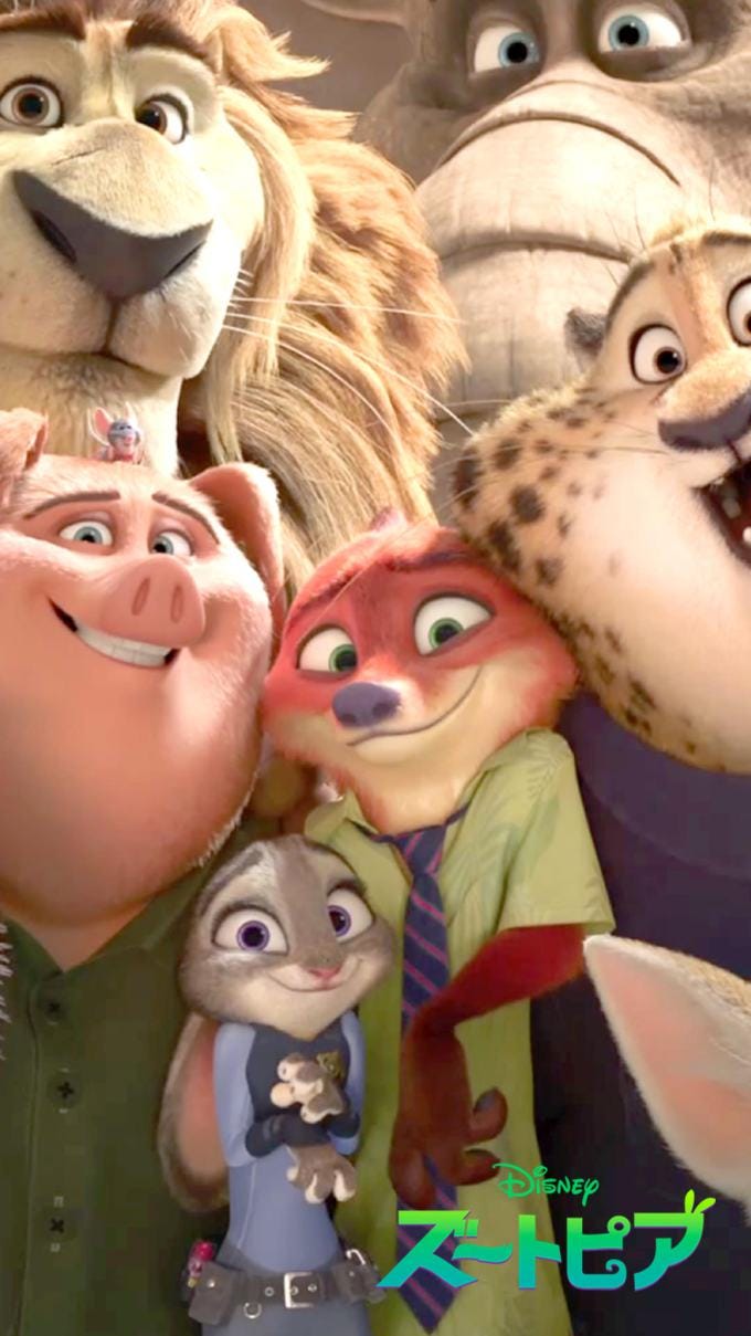ズートピア Zootopia By Iphone Wallpaper Medium