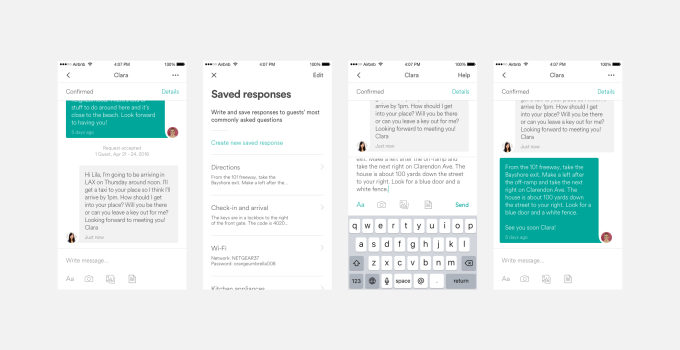 Airbnb Mobile Messaging Airbnb Is One Of My Favorite Iphone By Chris Kong Product Analysis Medium