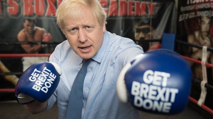Resultado de imagem para get brexit done