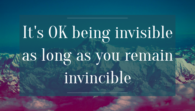 The Best Invisible Quotes For When You Just Want To Be Seen By