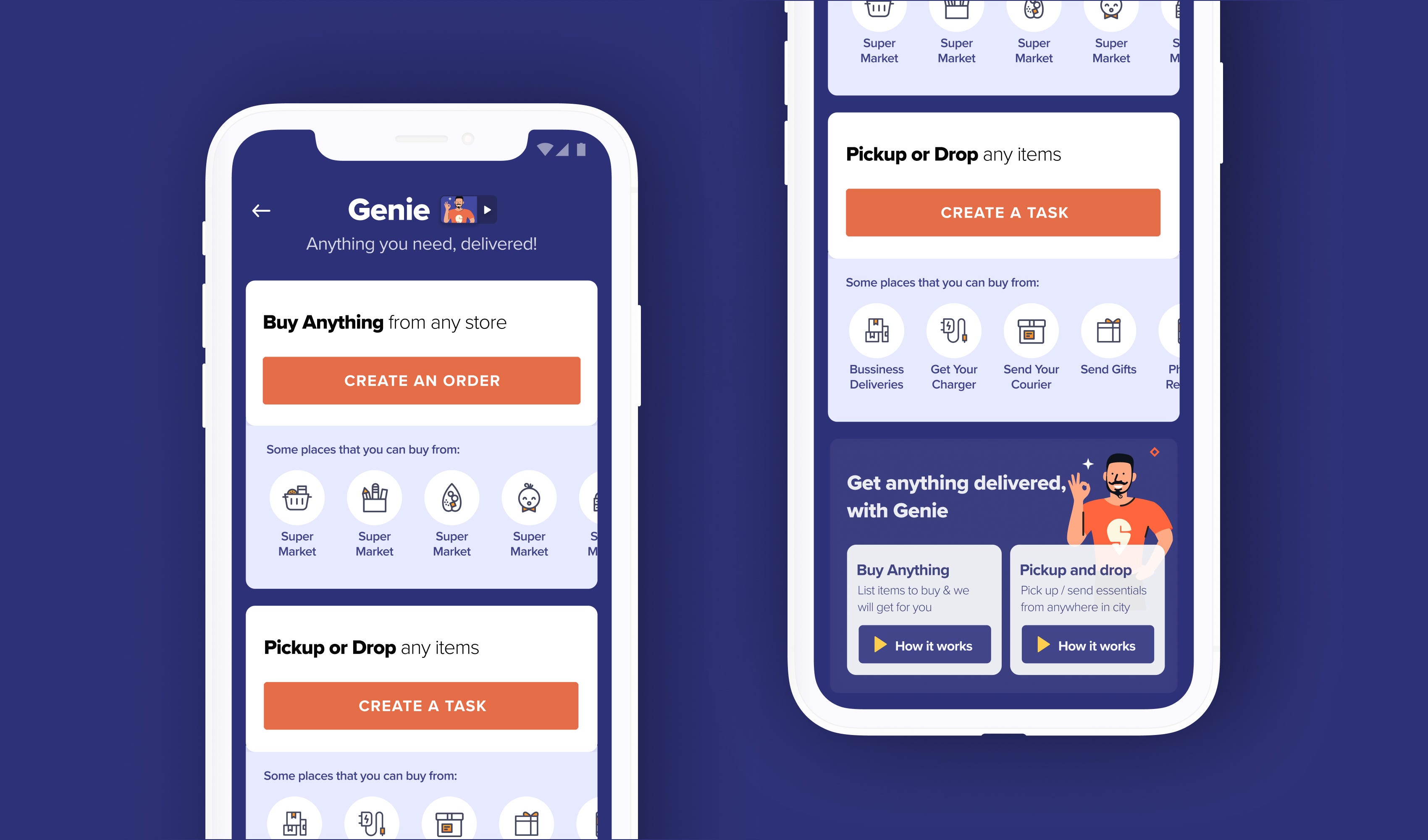 Swiggy Genie A UX case study Swiggy Design