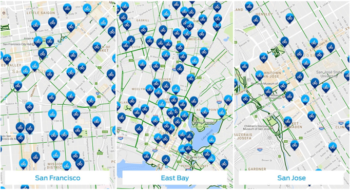 go bike locations
