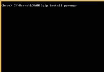 how to pip install pymongo