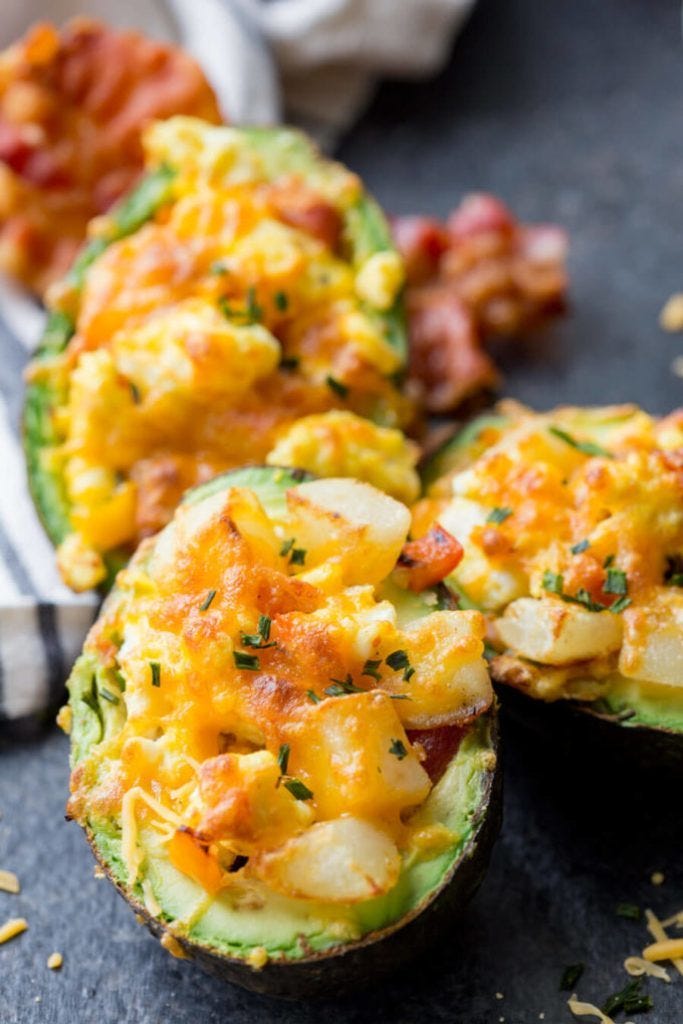 Breakfast Stuffed Avocado