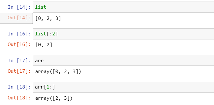 Difference Between Python List and NumPy Array