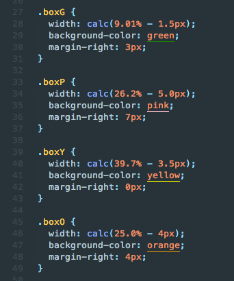 Calculating %Width of Child Elements with fixed Margins (HTML & CSS) | by  Natalie Baranova | Medium