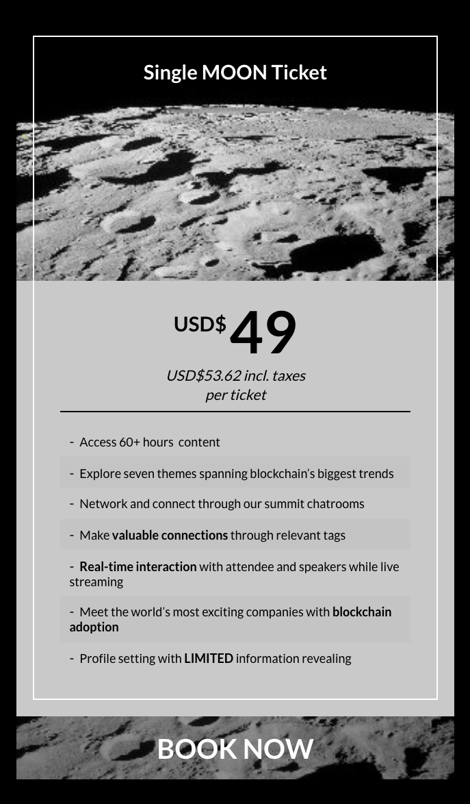 Get your discount ticket to the Moon 🌕Fasten your seatbelt 🚀 by Asia Blockchain Summit Medium