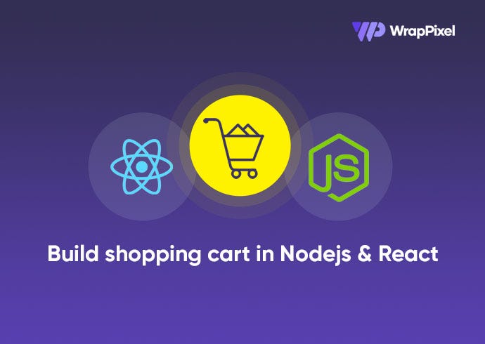 Build a shopping cart in Node.js and React