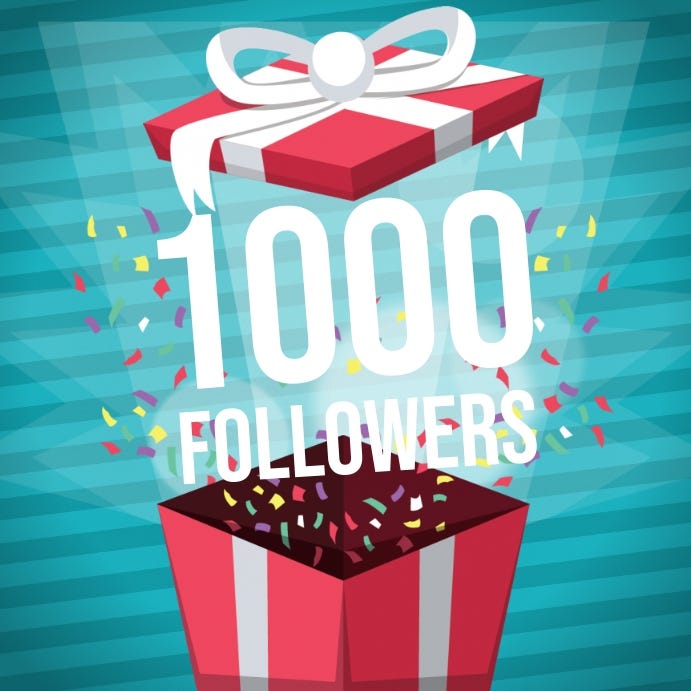 1000 Follower challenge on Medium MONA SULTANA Medium