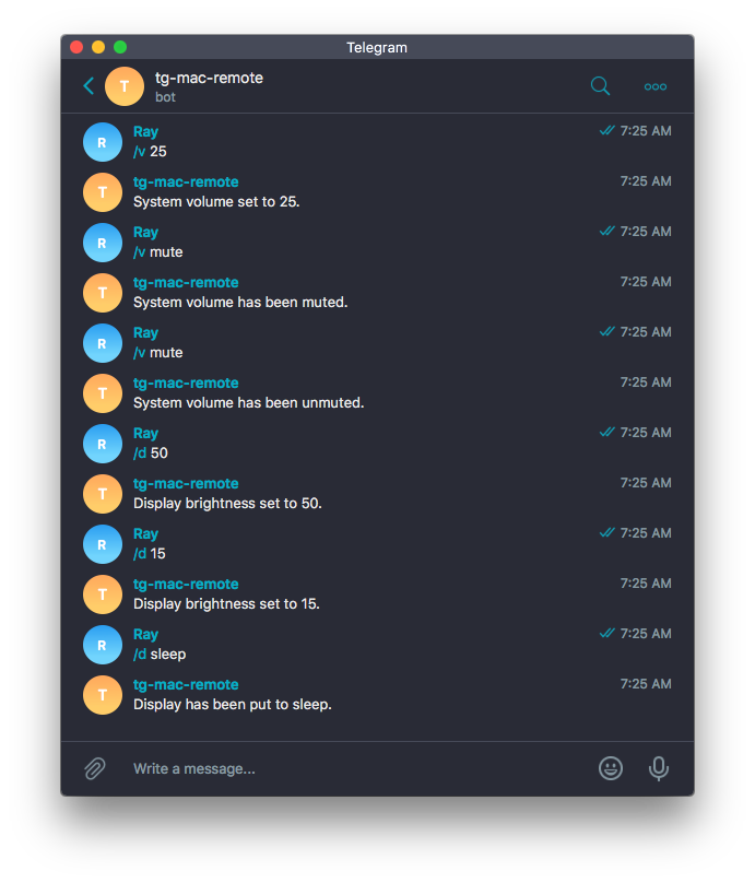 Remote-controlling macOS with a Python Telegram bot | by Ray Chen |  Chatbots Life