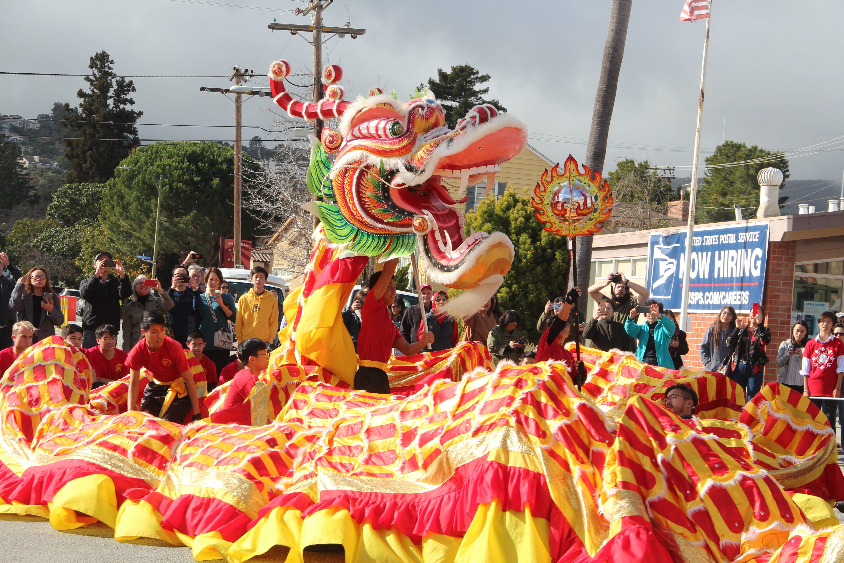 Thousands turned out celebrating Lunar New Year in Millbrae with Golden