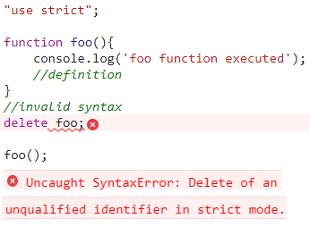 use strict” in JavaScript. If you are new to JS, use strict is a… | by  Abhimanyu Chauhan | DataDrivenInvestor