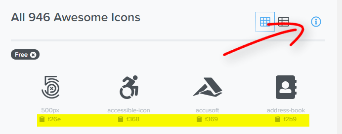 cool icons font awesome