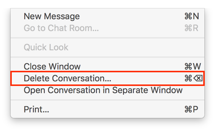 Stop Accidentally Deleting Conversations in Messages on the Mac | by Dean  Hachamovitch | Medium