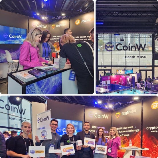 TOKEN2049 London Exhibition Ended Perfectly, CoinW Won Stunning ...