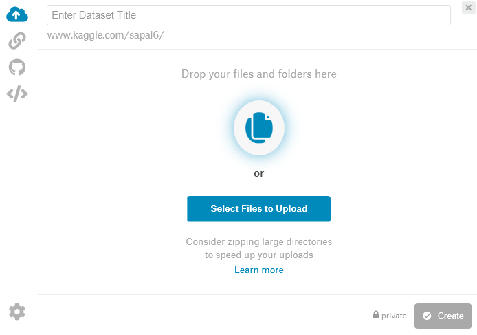 Uploading Dataset To Kaggle 2 Uploading Dataset To Kaggle 1