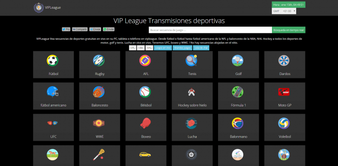 vip league free live