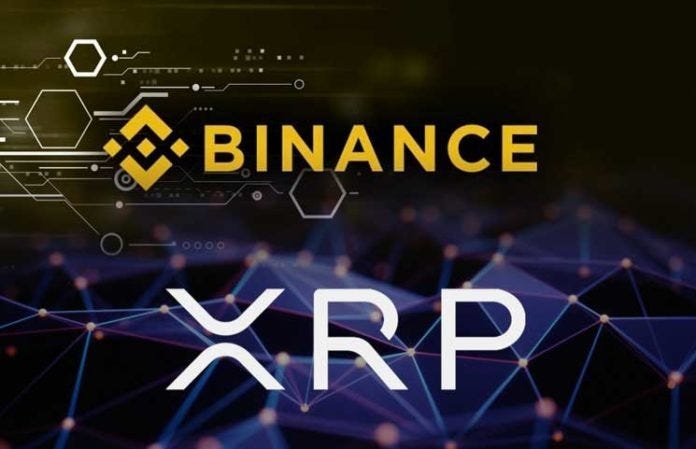official giveaway by binance and ripple labs