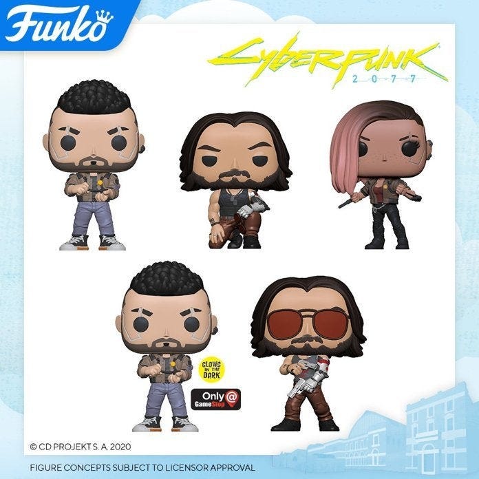 Cyberpunk 2077 News Funko Pop Collection Kazuliski By Kazuliski