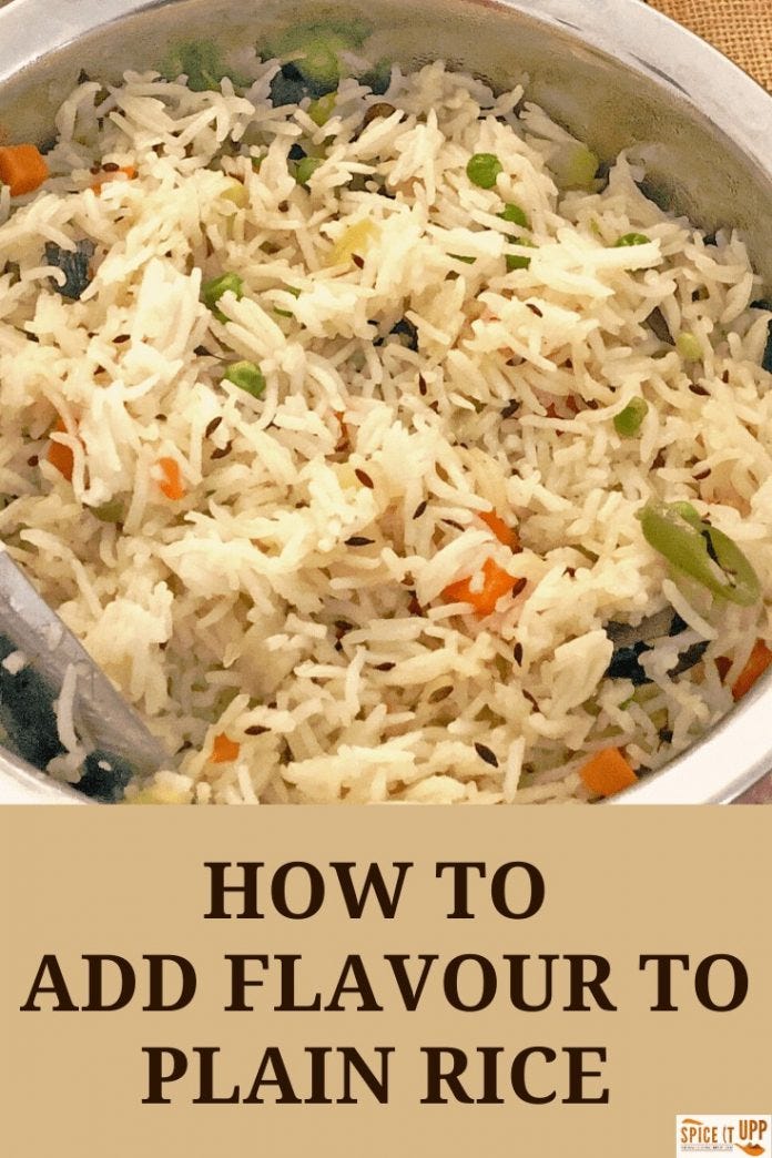 How to spice the rice according to the chosen variety by Nabil Mazhar