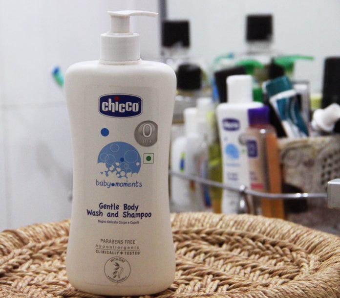 Chicco Baby Moments Gentle Body Wash And Shampoo — Used And Reviewed | by  Mom's Cuddle | Medium