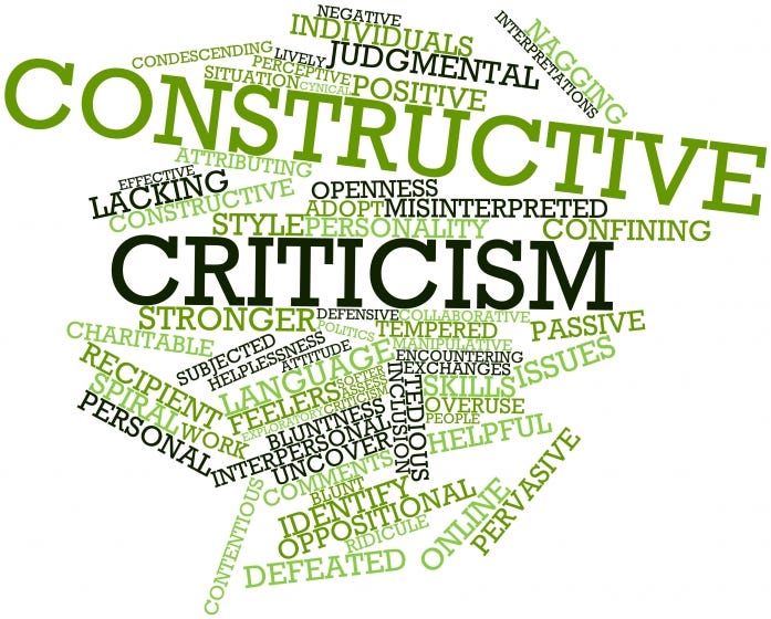3 keys for how to give constructive criticism without hurting anyone’s feelings by Natalie