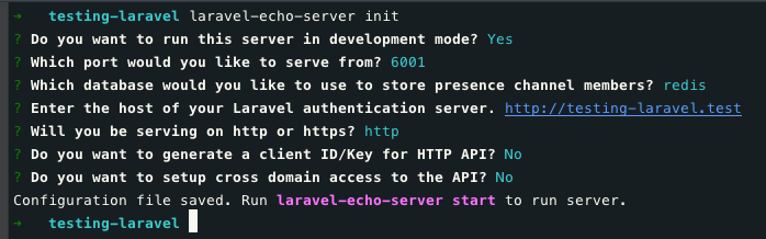Laravel Echo Server — How To - Dennis Smink - Medium