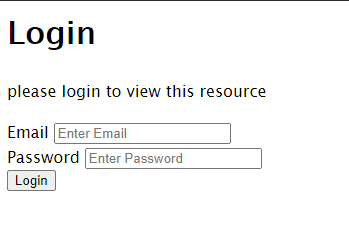 Going to dashboard after logging out