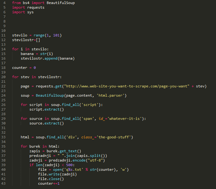 Website scraping with python (for beginners) | by Aleš Sopotnik | Medium