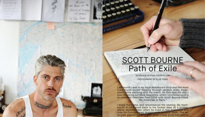 Scott Bourne Interview. Last month I was in my local skateboard… | by Evan  Goodfellow | Medium