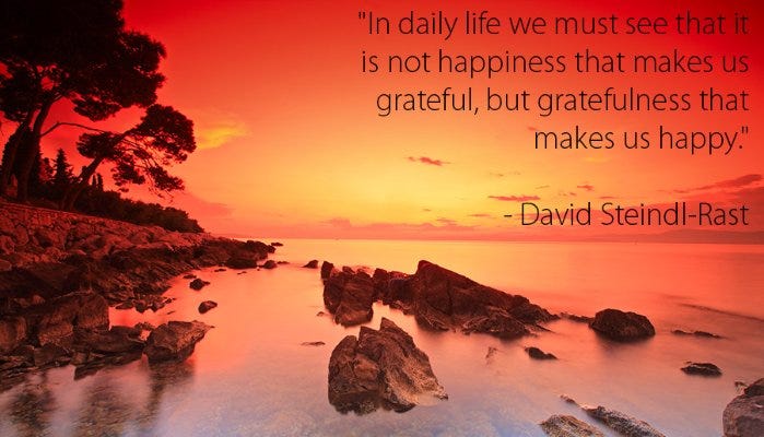 How Gratefulness Can Bring Us Together | By Bruce Cryer | Medium
