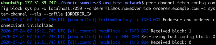 System Channel in Hyperledger Fabric 20