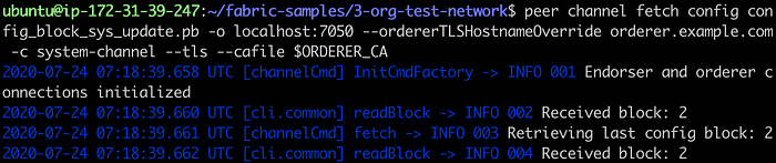 System Channel in Hyperledger Fabric 23