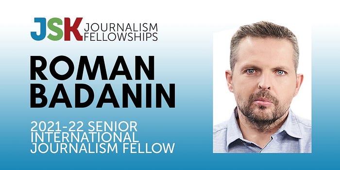 Russian journalist targeted by the Kremlin named senior JSK Fellow at  Stanford | by JSK Fellowships | Medium