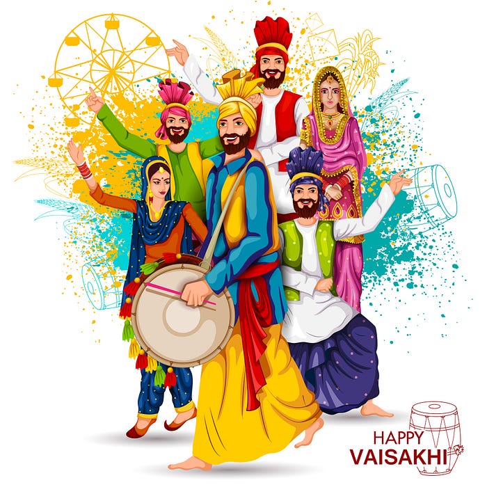 Which state of festival is Baisakhi?