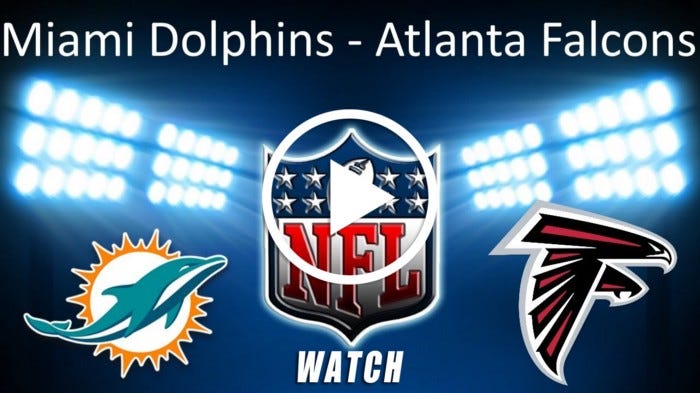 NFL Miami Dolphins Vs Atlanta Falcons